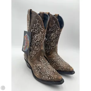 Boots Western By Clothes Mentor In Brown, Size: 9.5 Flexibility Design