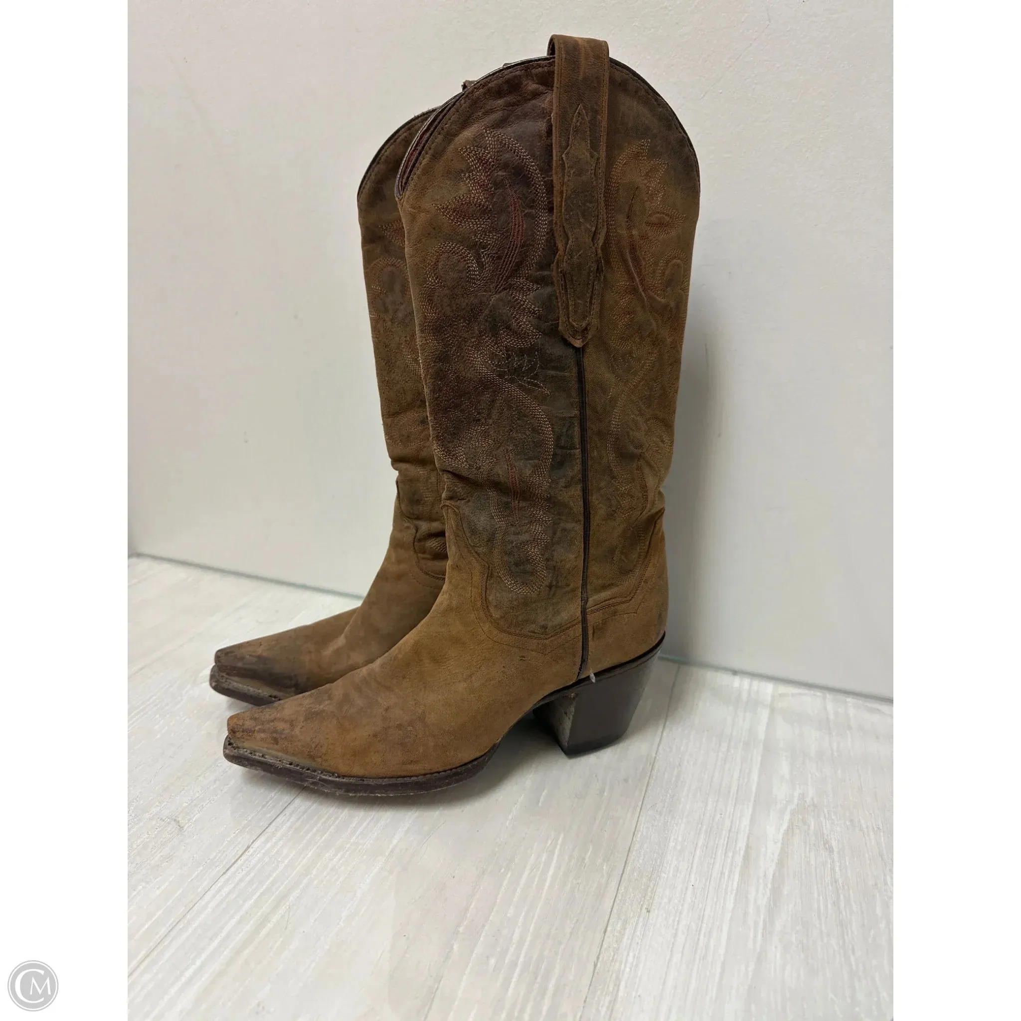 Boots Western By Dan Post In Brown, Size: 6 Work Wear