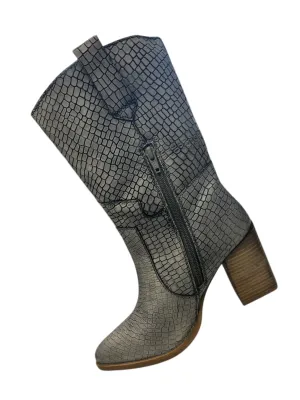 Boots Western By Diba In Grey, Size: 7 Silent Step