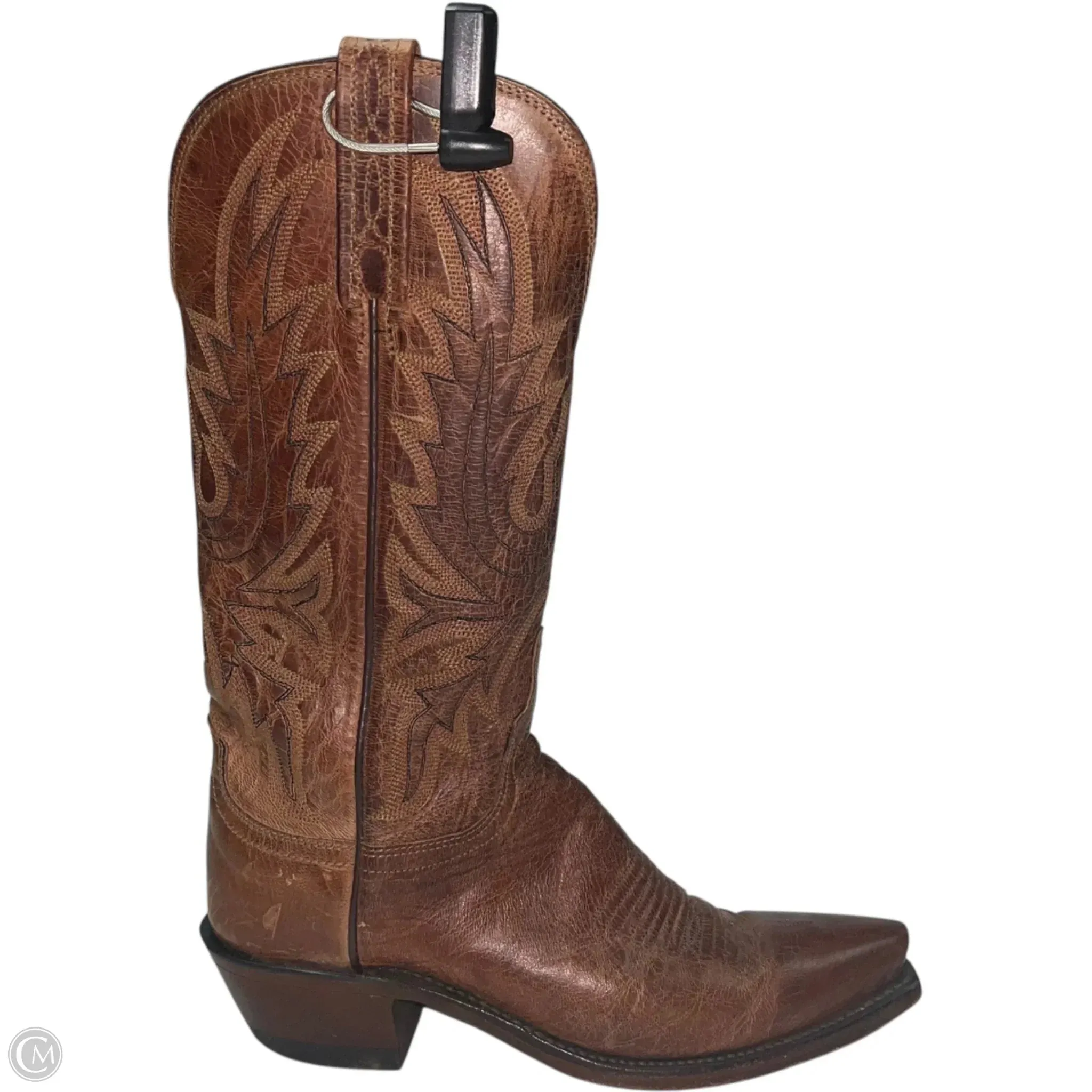 Boots Western By Lucchese In Brown, Size: 6 Waterproof Work Commute Odor Control Fabric