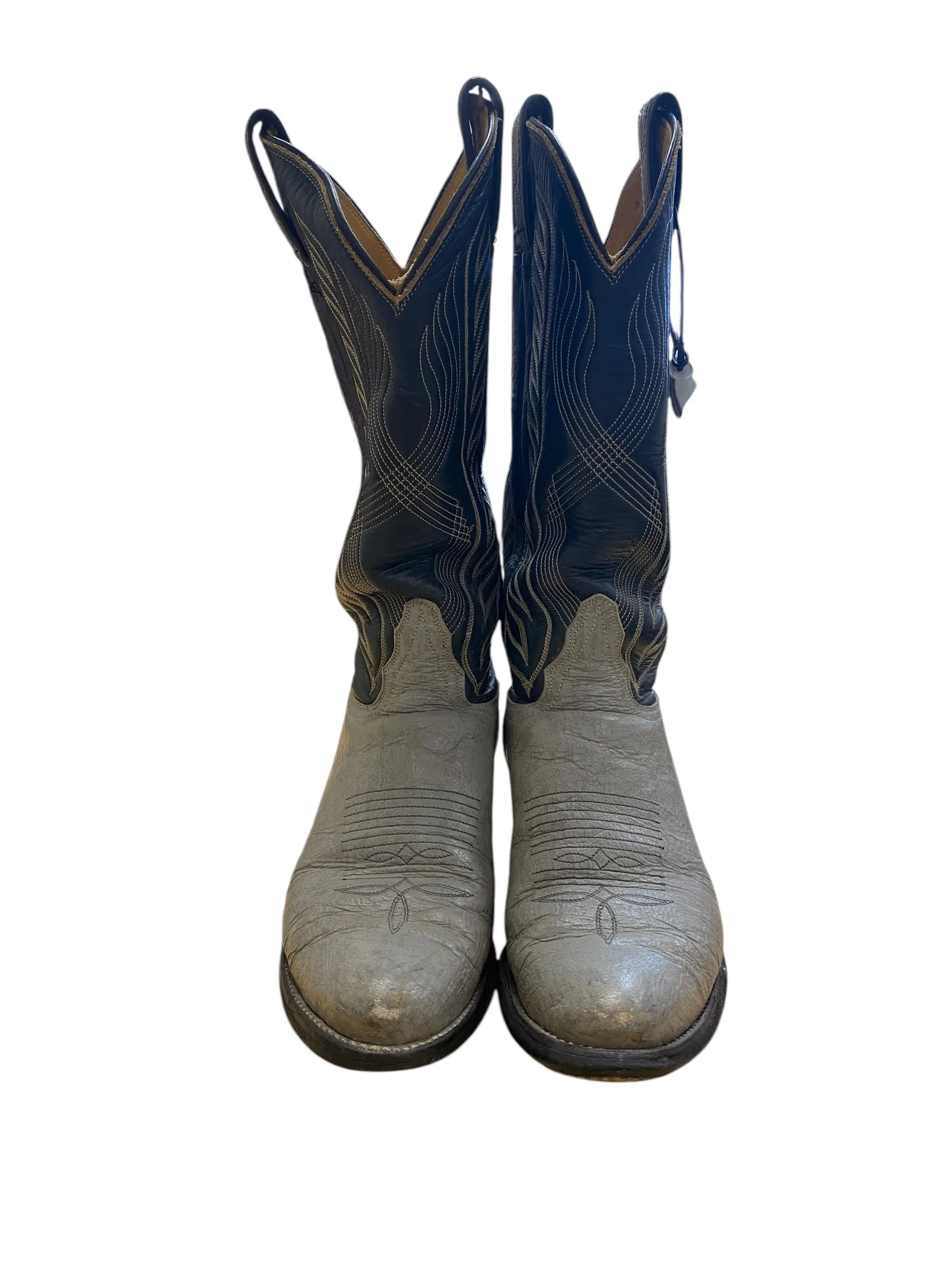 Boots Western By Tony Lama In Grey, Size: 6 Minimal Impact