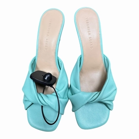 Shoes Designer By Veronica Beard In Teal, Size:8.5 Quick Flow