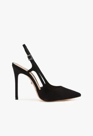 Injury Safe Boris High Stiletto Black Pump