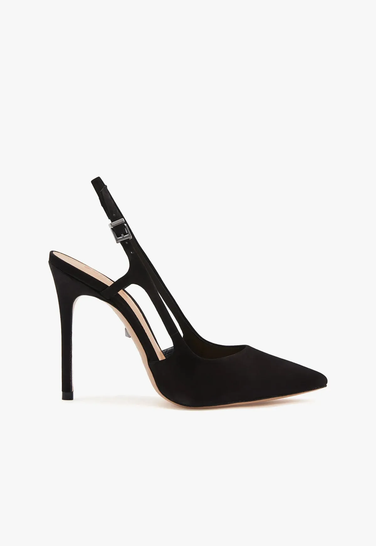 Injury Safe Boris High Stiletto Black Pump