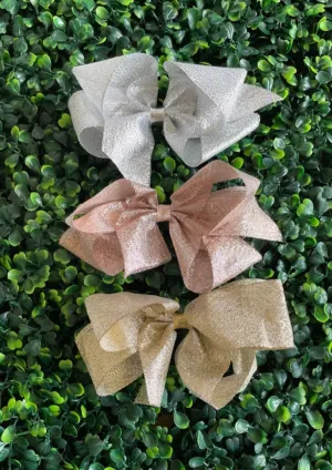 Bows Art 4" Metallic Hair Bow