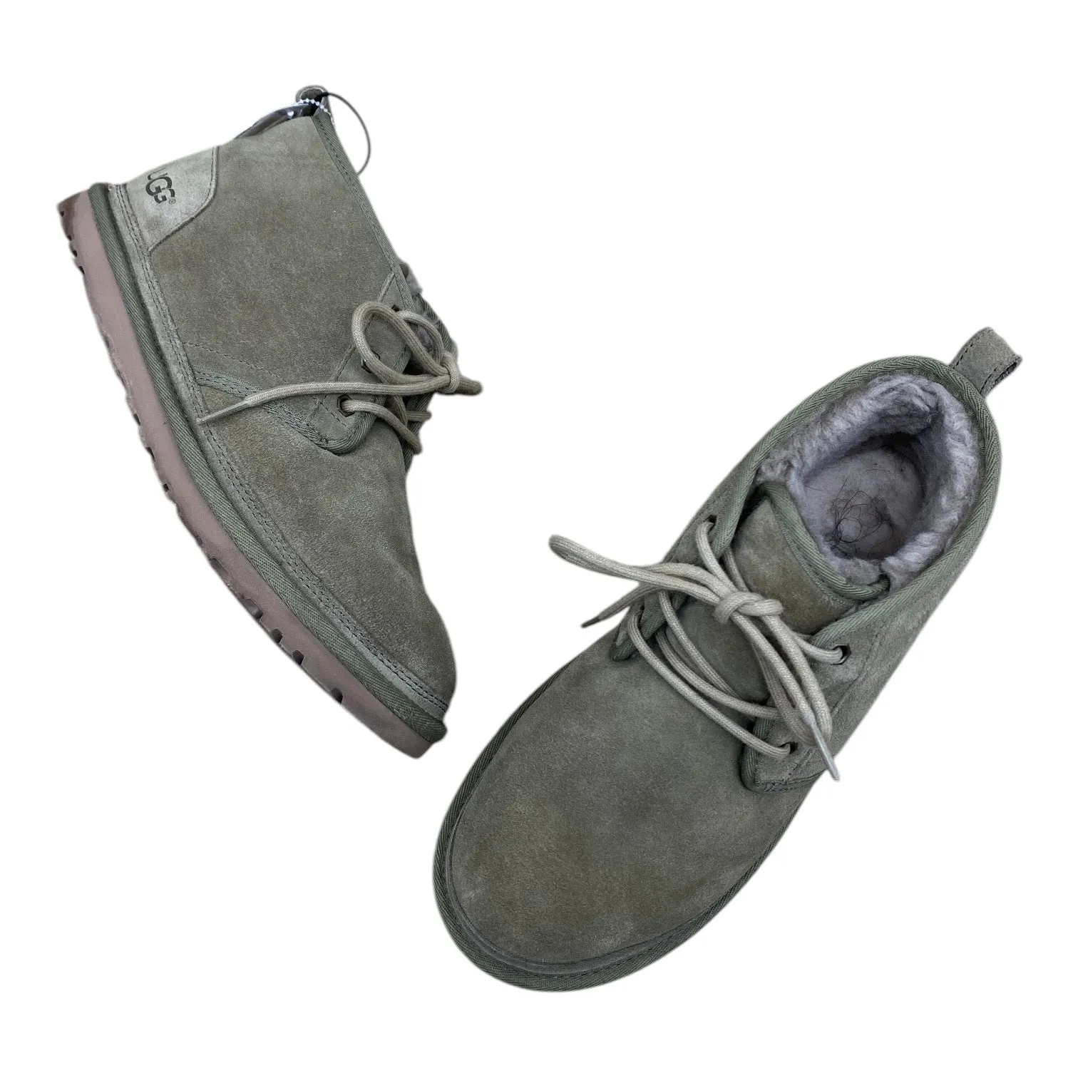 Power Flow Heat Guard Boots Designer By Ugg In Green, Size: 10