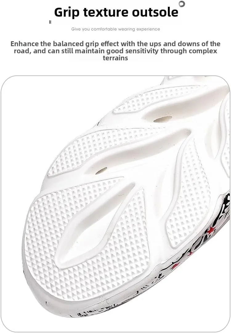 Breathable Mesh Y2K Graffiti Blade Sole Running Sneakers for Women Casual Sport Style Lightweight Cushion Jogging Shoes with Futuristic Streetwear Design