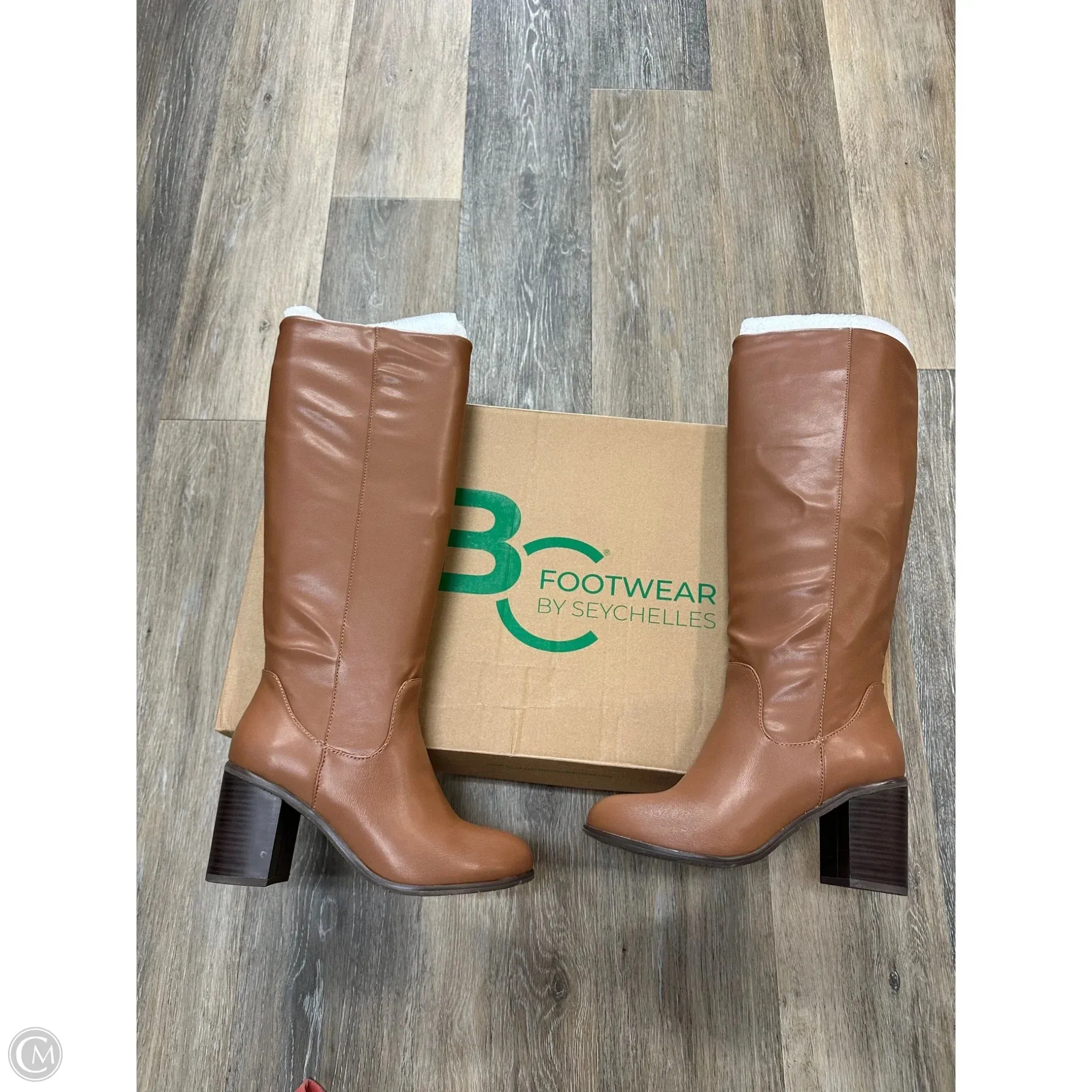 City Trek Boots Knee Heels By Seychelles In Brown, Size: 6