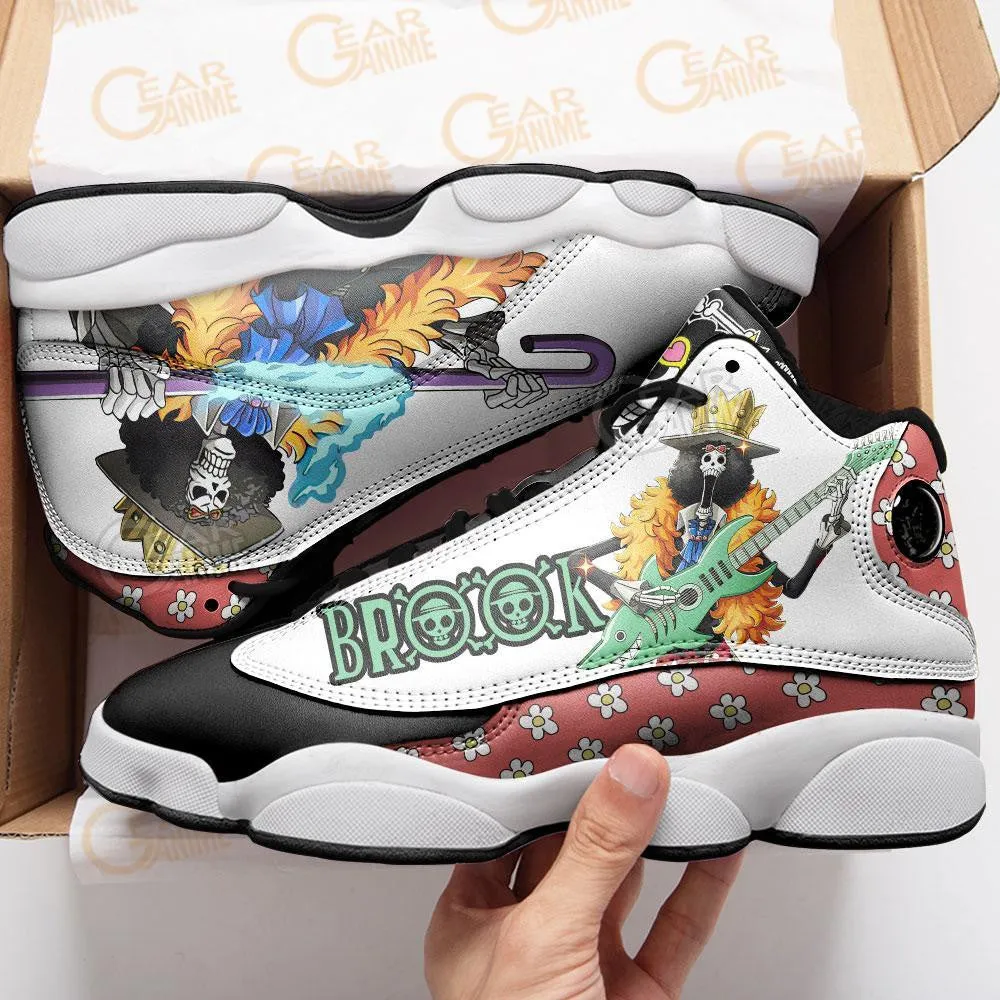 Brook Sneakers Custom Anime OP Shoes