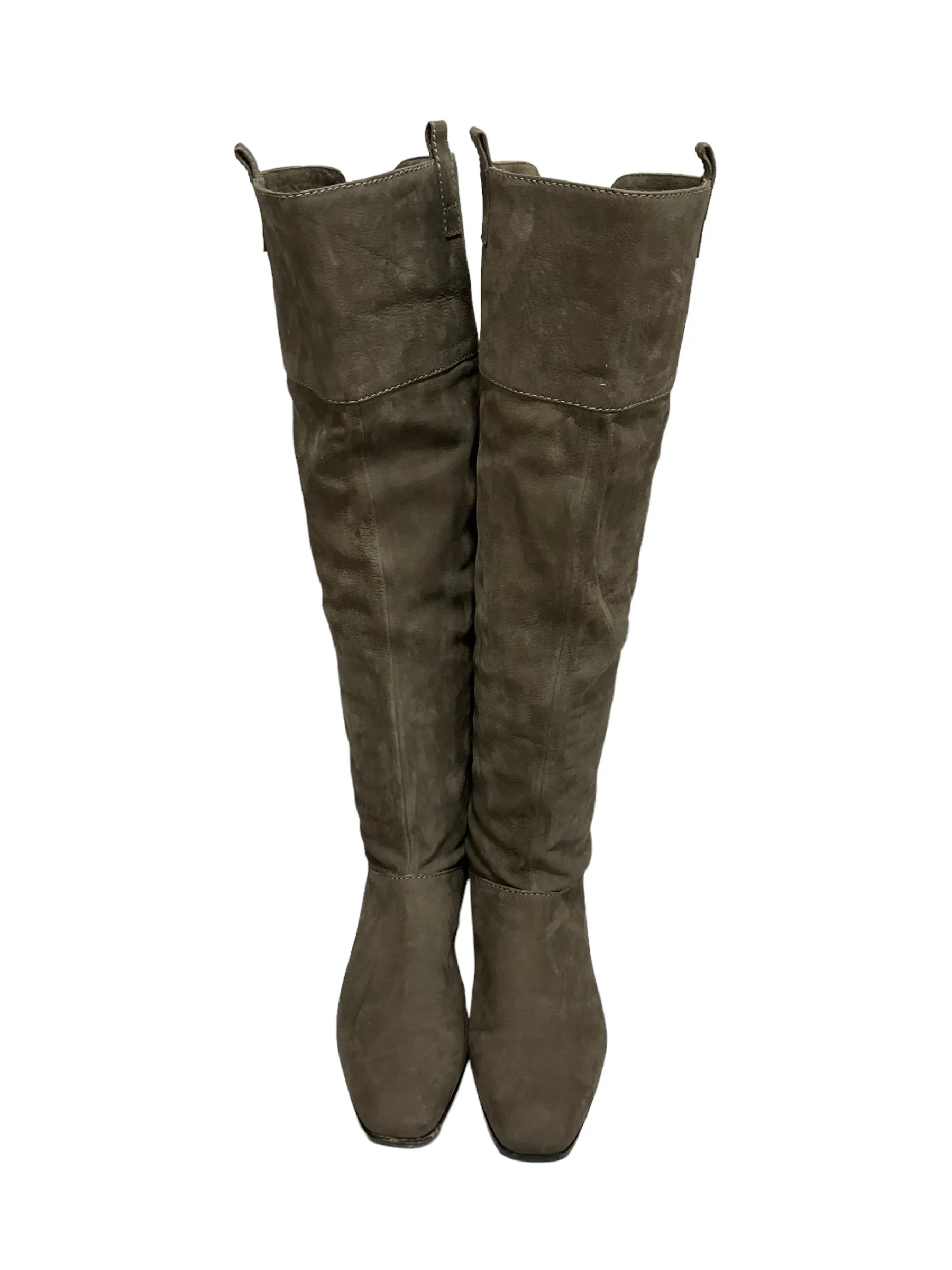 Blue Sky Flexible Frame Outdoor Explorer Brown Boots Knee Heels Clothes Mentor, Size 8.5