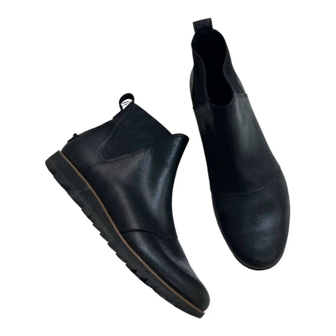 Supportive Core Office Workers Classic Chic Boots Designer By Sorel In Black, Size:8