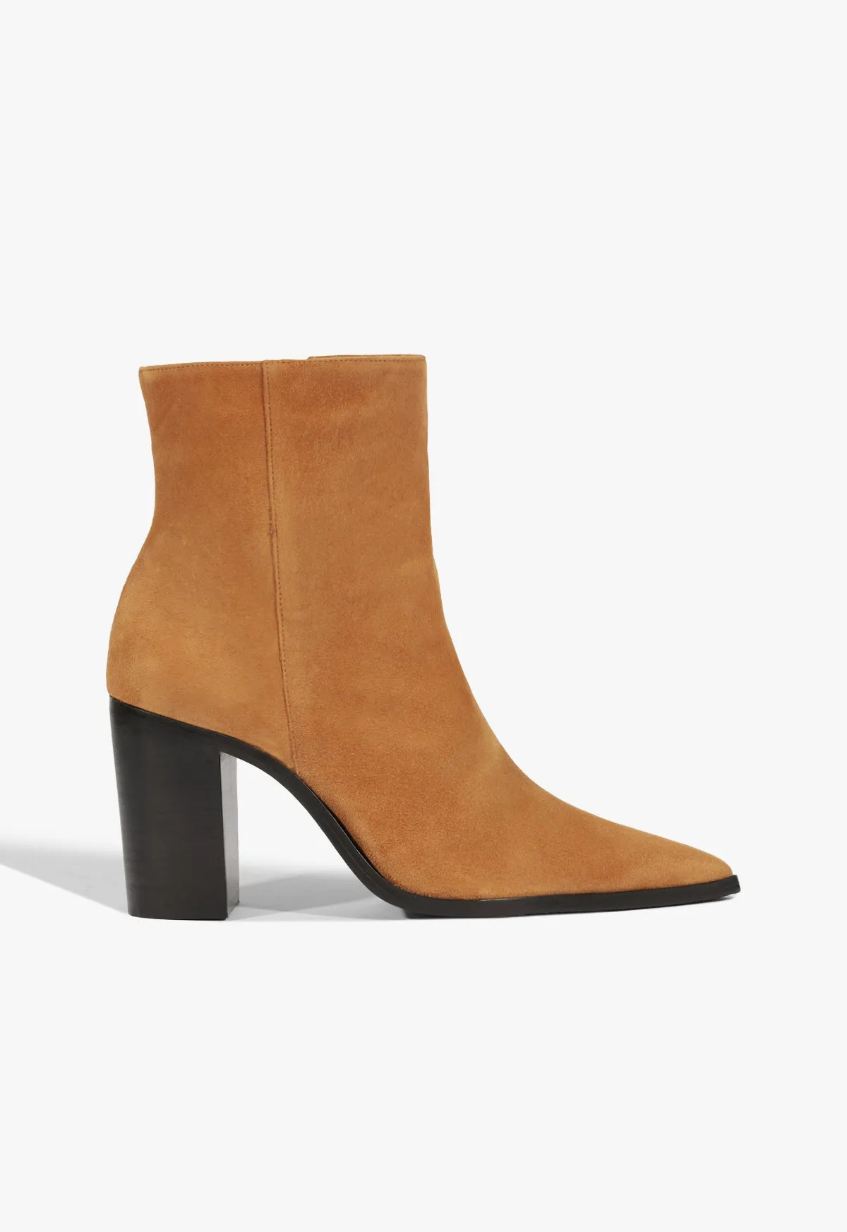 Wardrobe Base Modern Mikki Block Suede Bootie