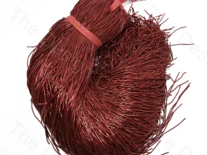 Burnt Brown Dabka / French Wire
