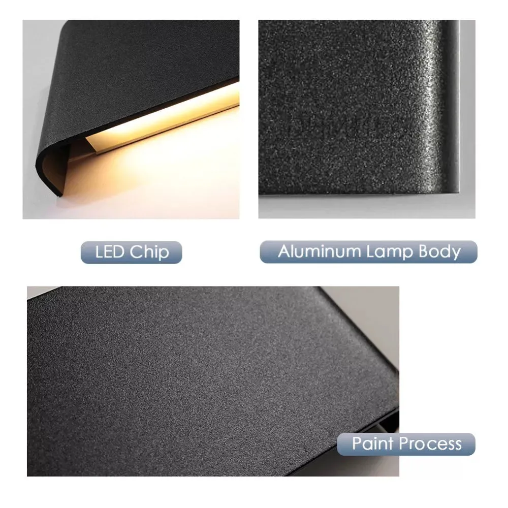 Buy LED Wall Light Up & Down Indoor Lamp in UK, Bedside Wall Lamp Stair, Pathway, Bedroom, Living Room