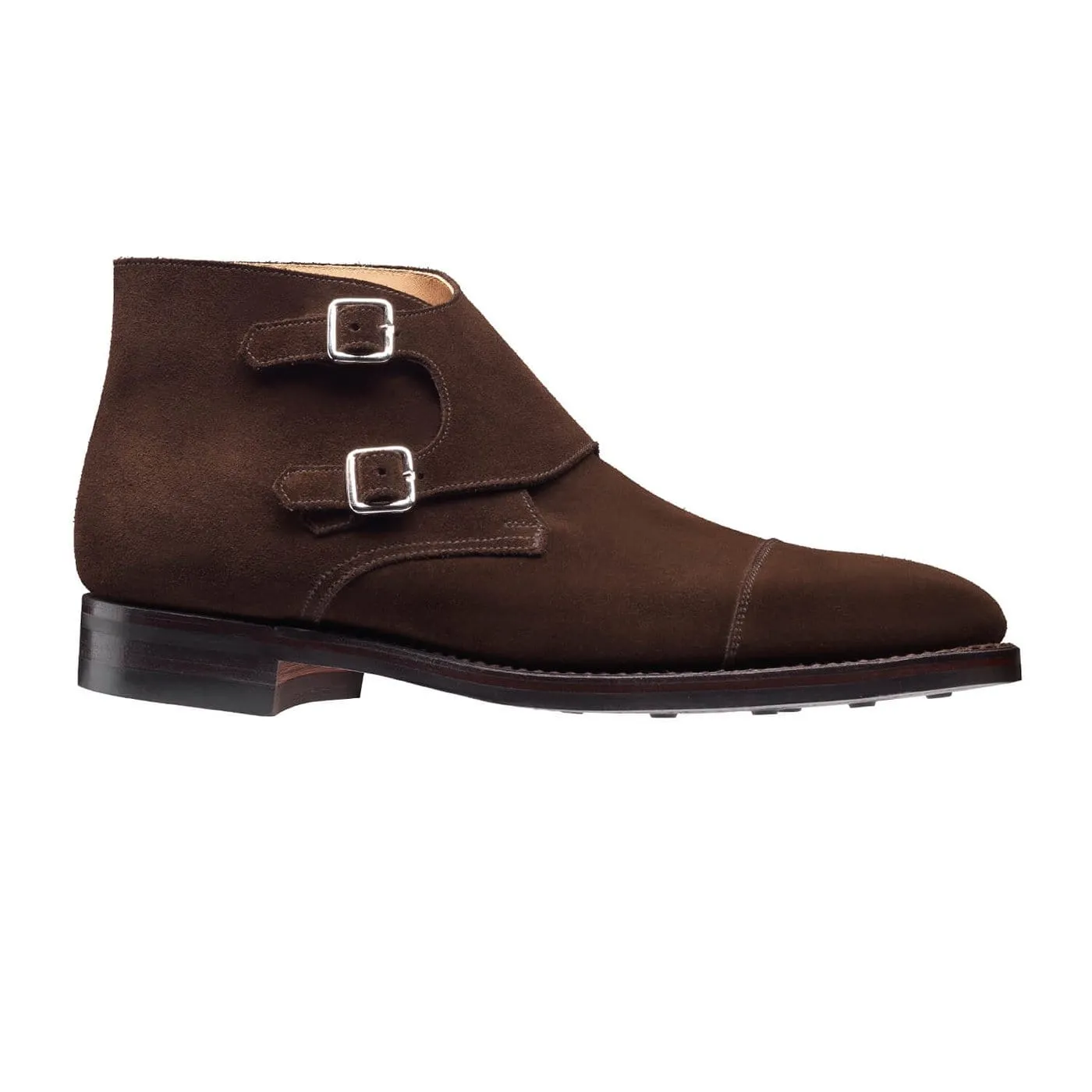 Slip Resistant Work Commute Camberley Dark Brown Suede