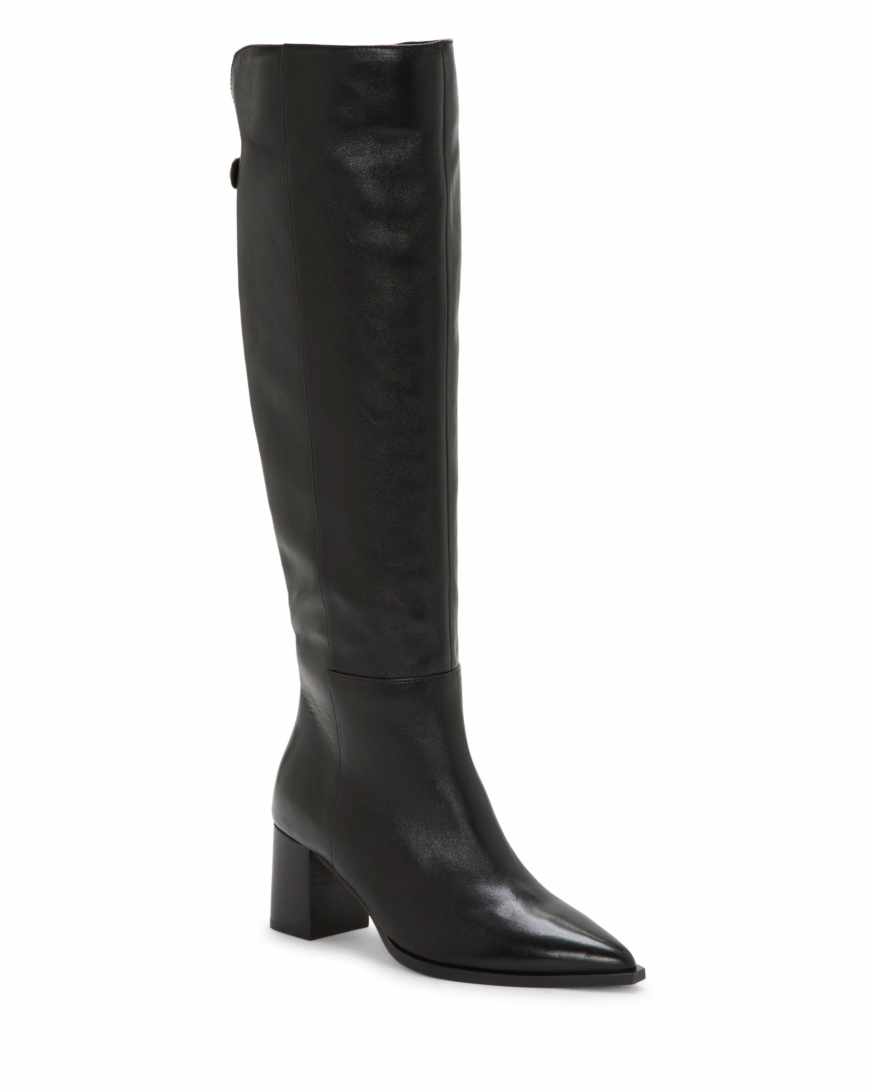 Lilibet Wide Calf Knee High Boot Secure Fit Lacing System