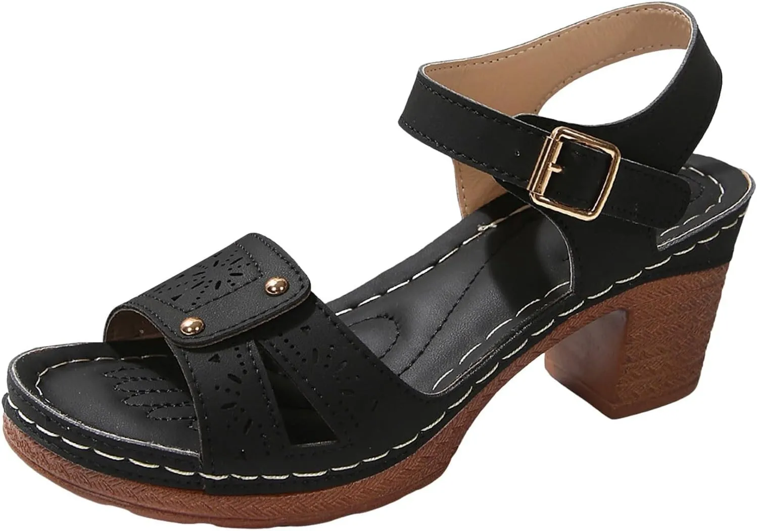 Canbebig Wedge Sandals for Women Casual Arch Support Orthopedic Summer Sandals Non Slip Open Toe Dressy Sandles Beach Vacation Flip Flops 2025 Trendy