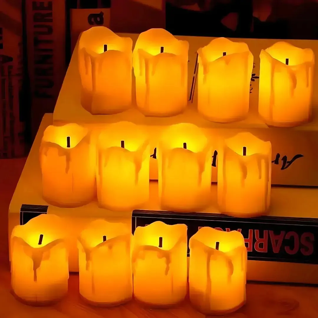 Candle LED Light Battery Operated 5 pcs Home Improvement (Pack of 5)