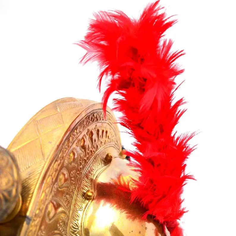 Casco de Napoleón del coracero francés Pickelhaube de latón con soporte de exhibición gratuito, el mejor regalo para él