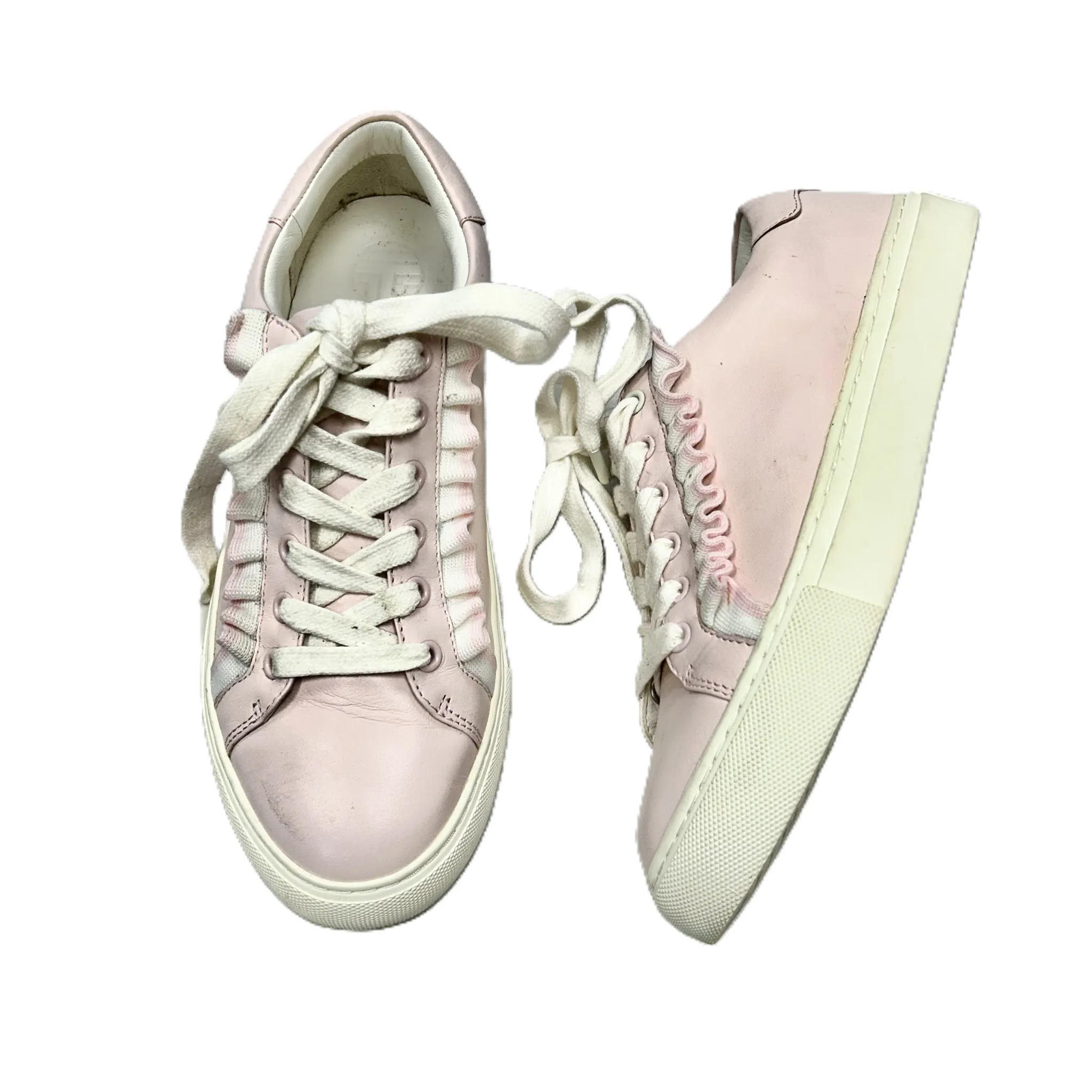 Airflow channels Shoes Designer By Tory Burch In Pink, Size: 7