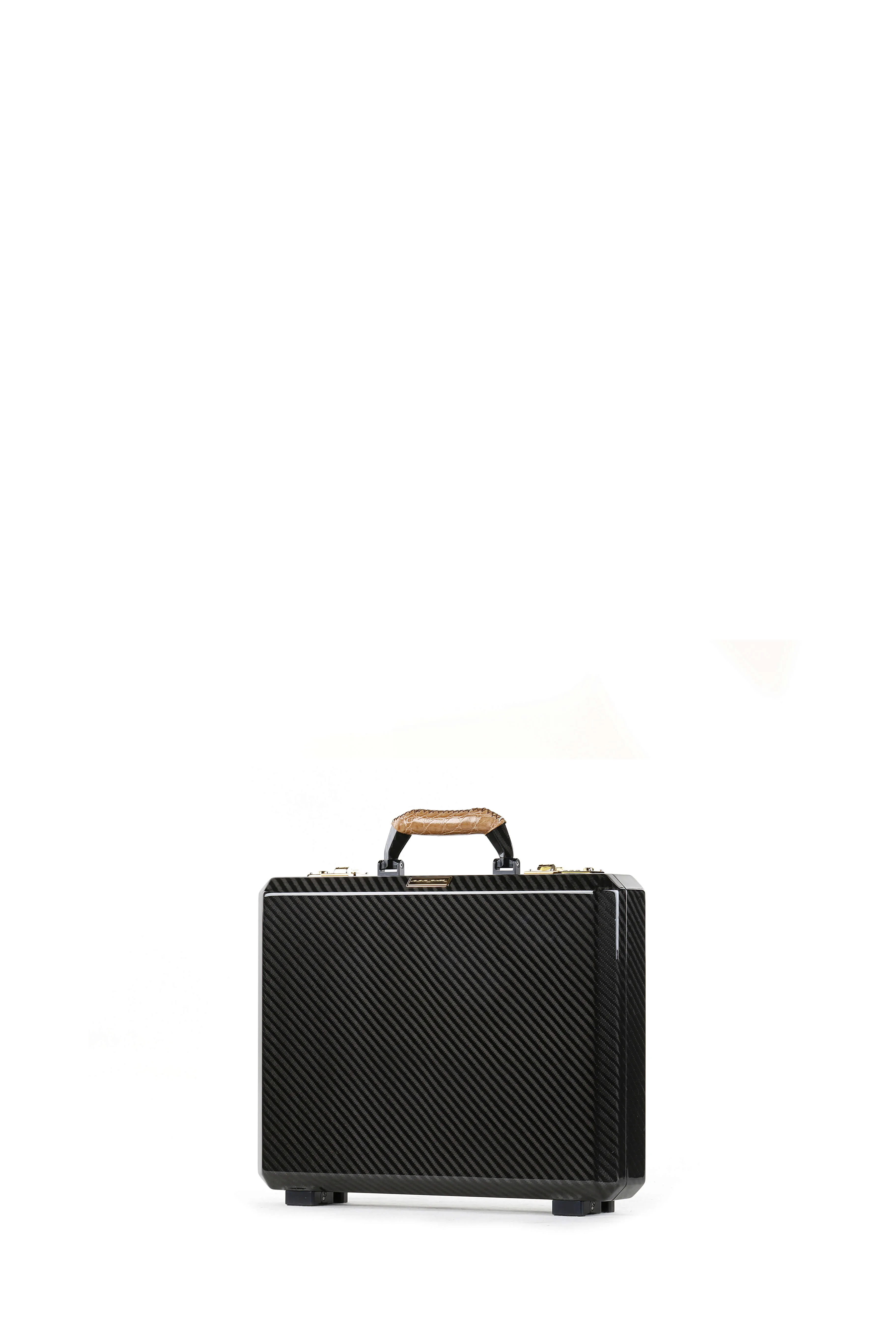 Cavok Carbon Fiber Watch Case 15, White/Gray