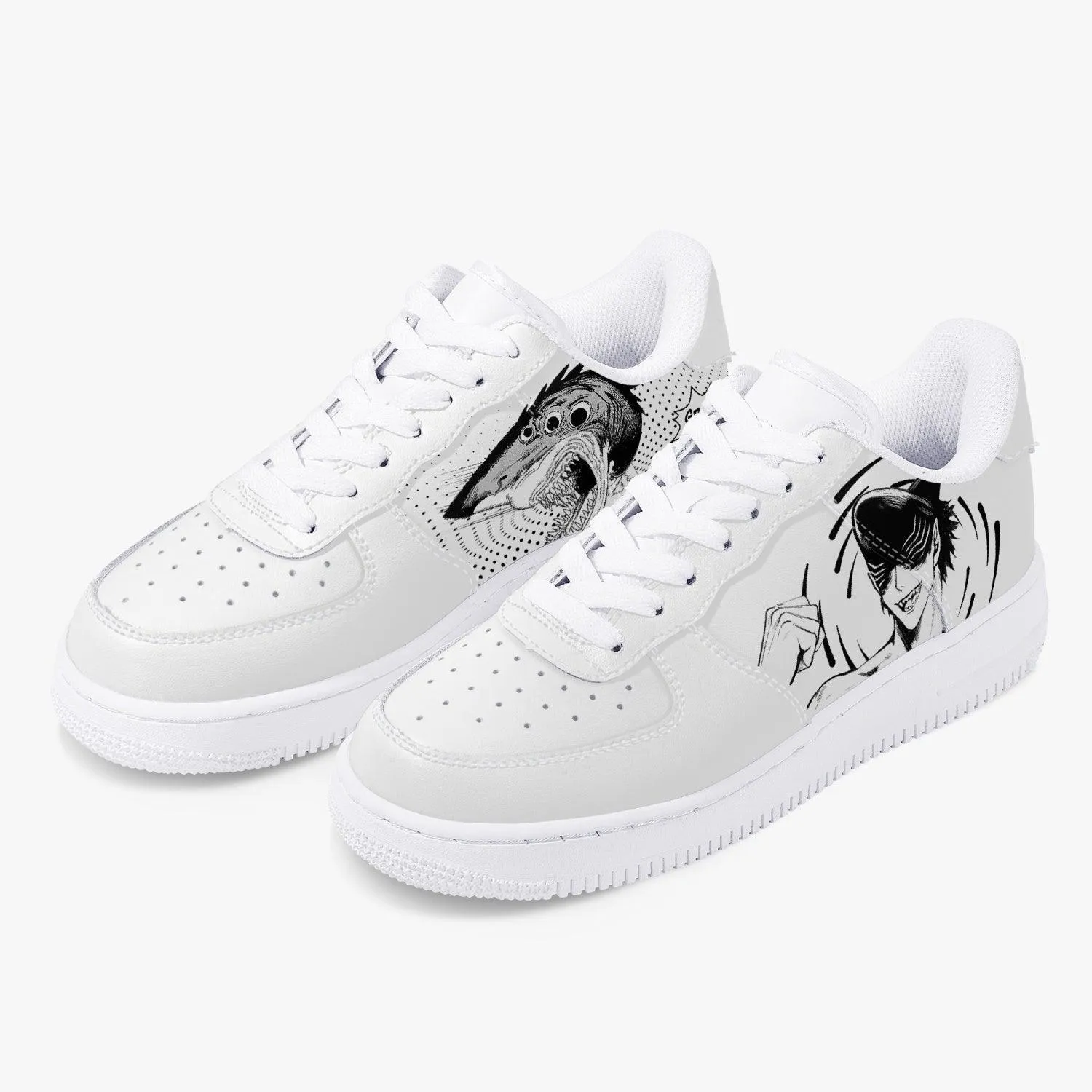 Chainsaw Man Beam Shark Devil Air F1 Anime Shoes
