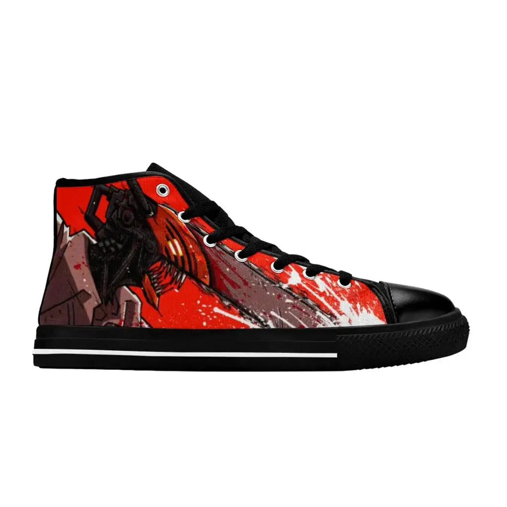 Chainsaw Man Denji Shoes High Top Sneakers for Kids and Adults