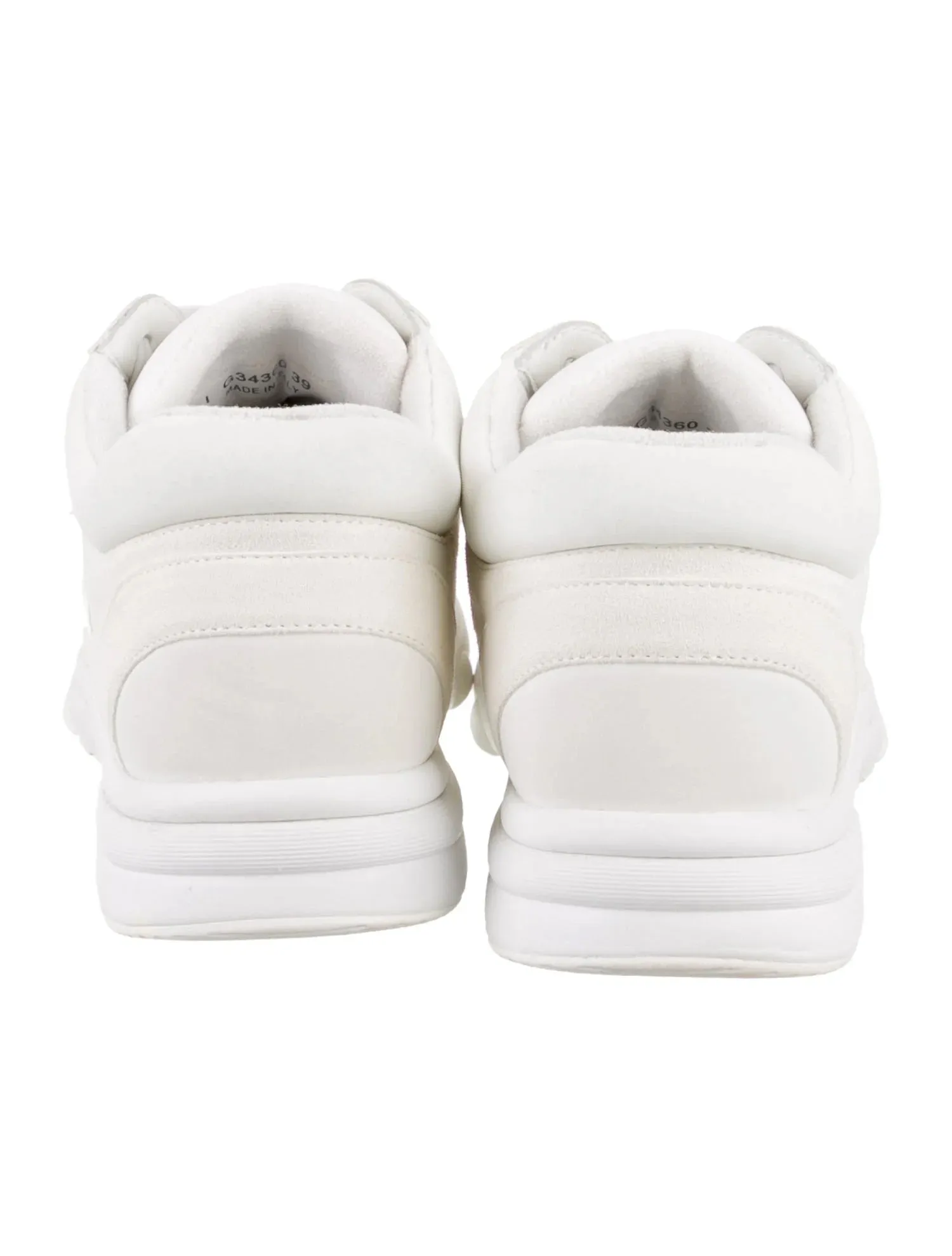 CHANEL SUEDE CALFSKIN CC SNEAKERS