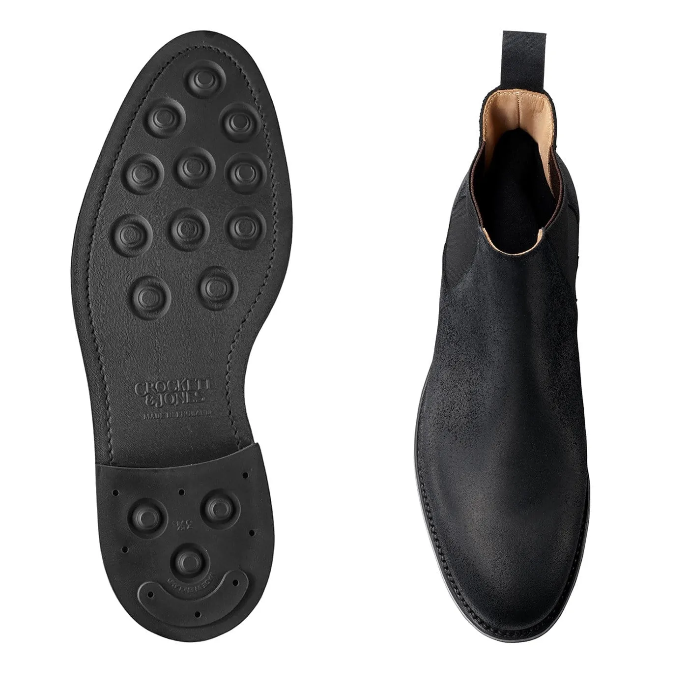 Chelsea 5 Black Rough-Out Suede Festival Ground