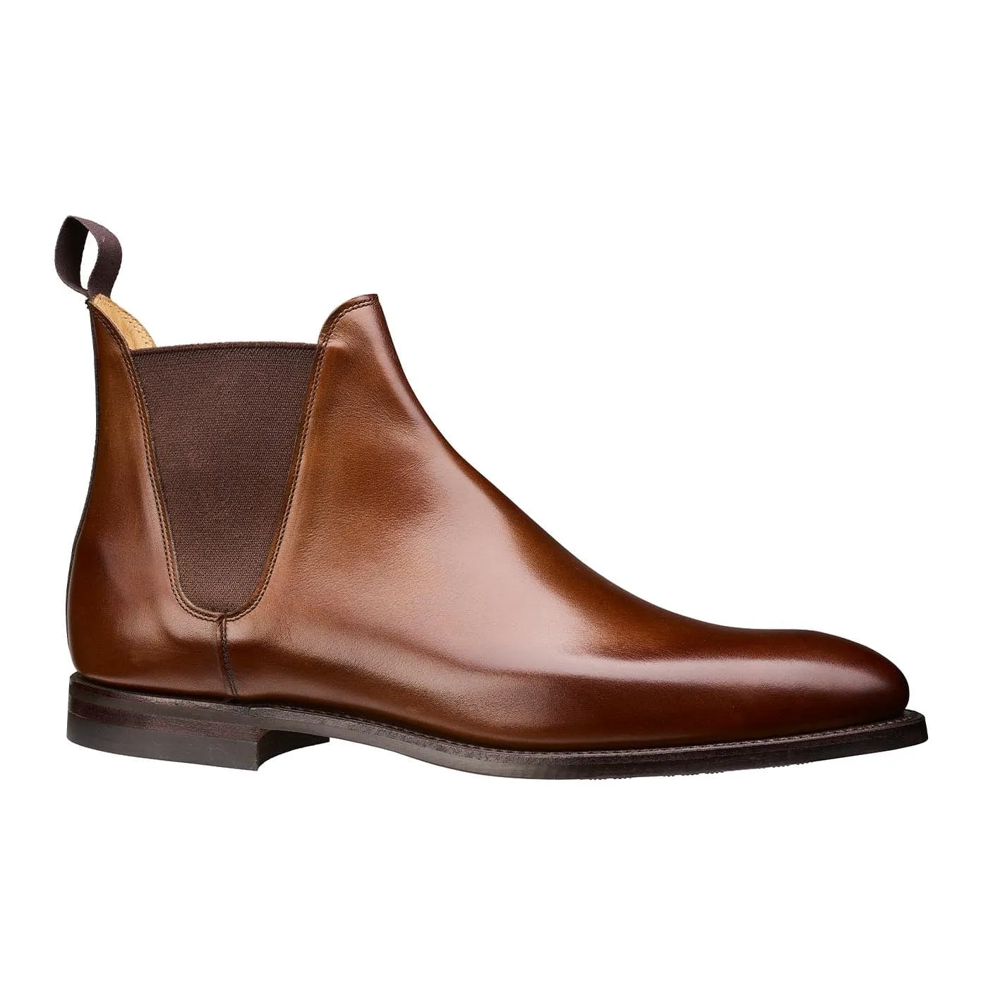 Chelsea 8 Dark Brown Burnished Calf Long Haul