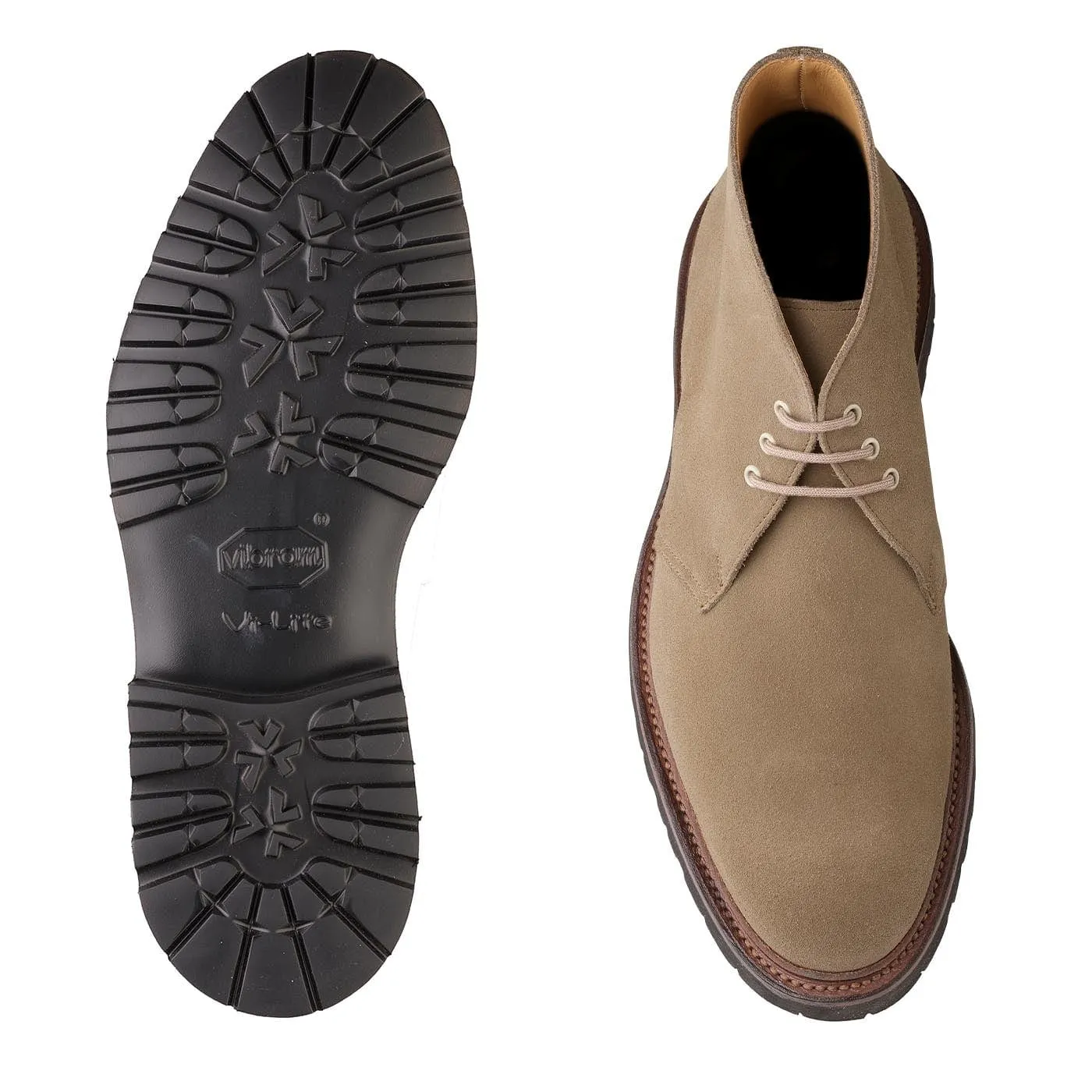 Thick Lining Daily Essentials Chepstow 2 Mushroom Suede