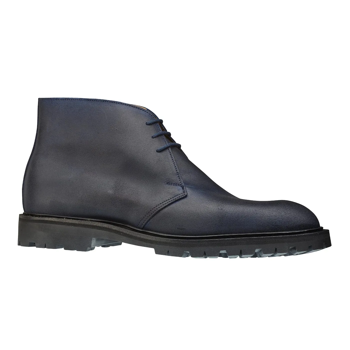 Weekend Ready Punk Bold Chepstow 4 Navy Rough-Out Suede