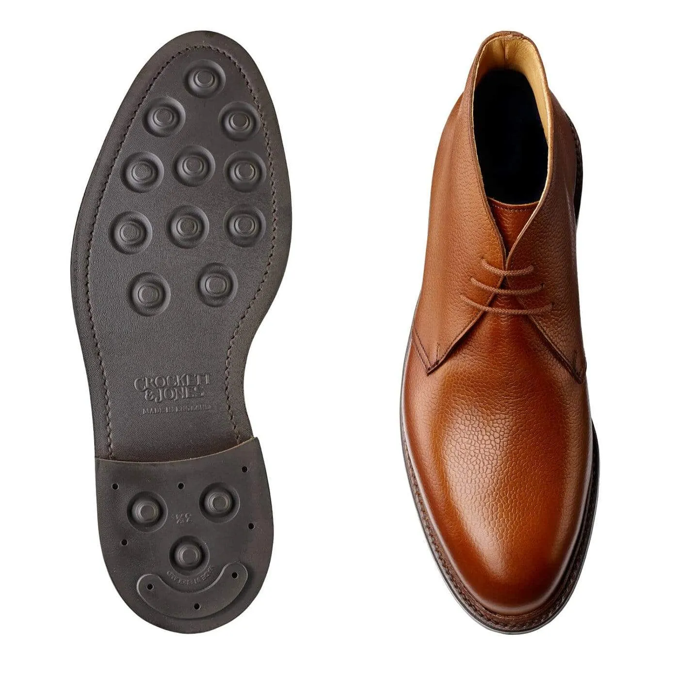 Slip-Resistant Sole Chepstow Tan Scotch Country Grain