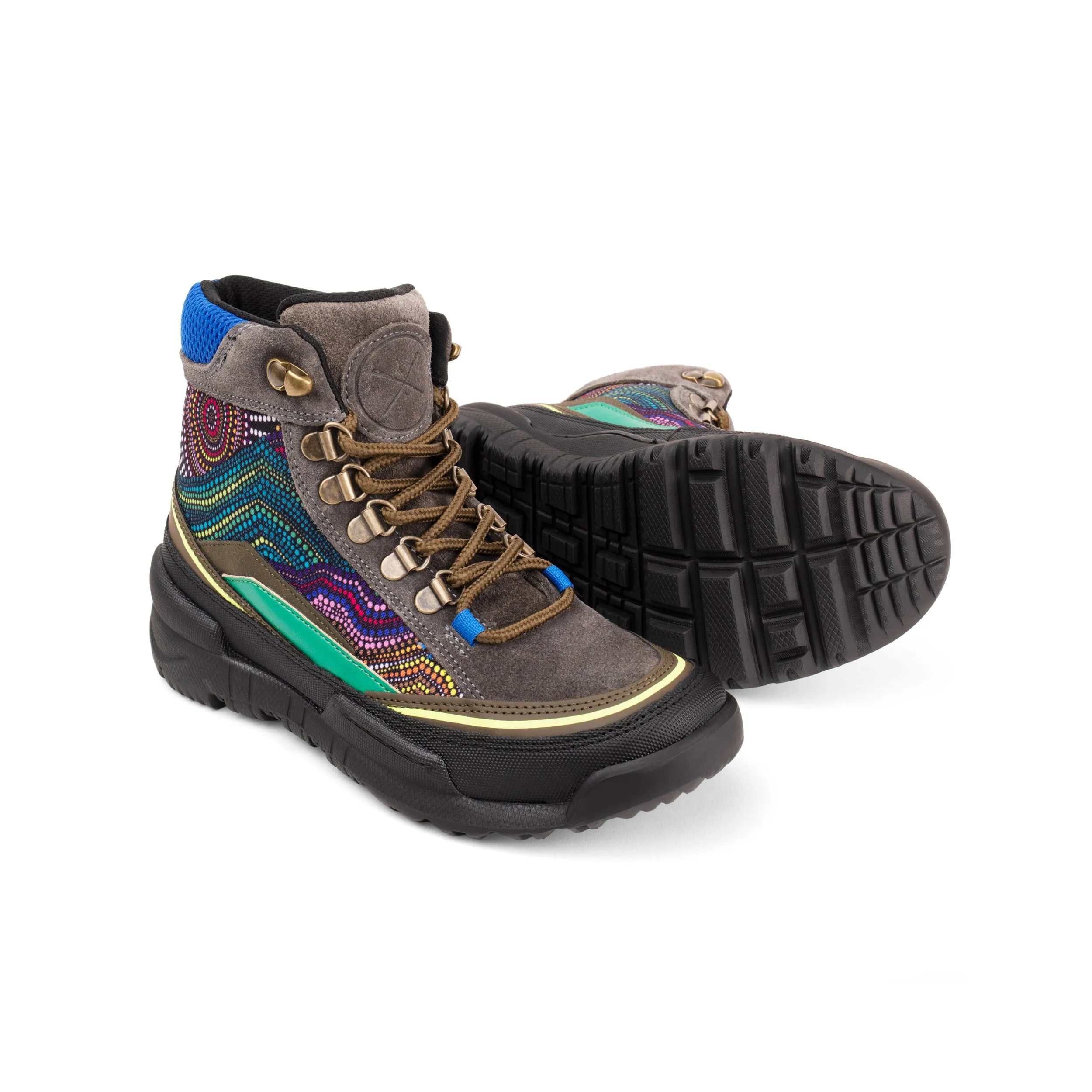 Brisbane Black Trekk Boot Durable Shell Weekend Camping