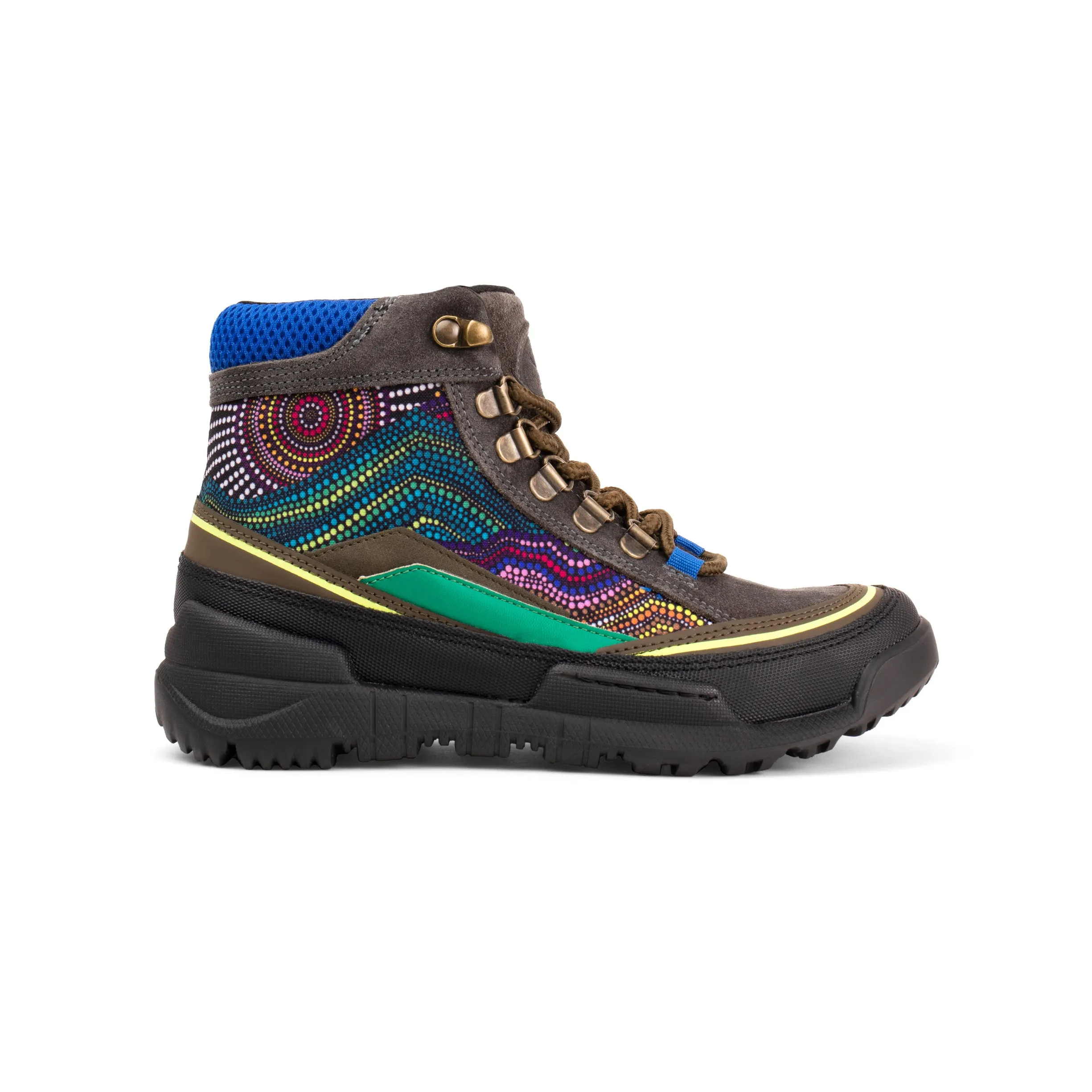 Grippy Outsole Weather Resistant User Brisbane Black Trekk Boot