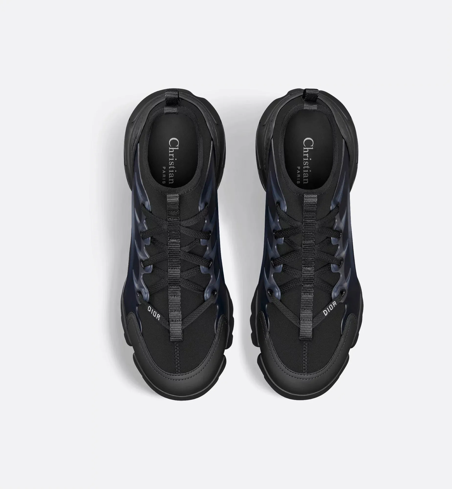CHRISTIAN DIOR LADIES BLACK D-CONNECT SNEAKERS