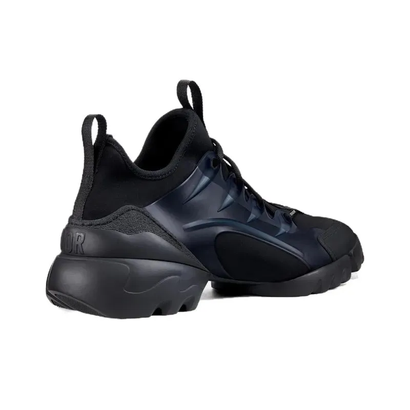 CHRISTIAN DIOR LADIES BLACK D-CONNECT SNEAKERS
