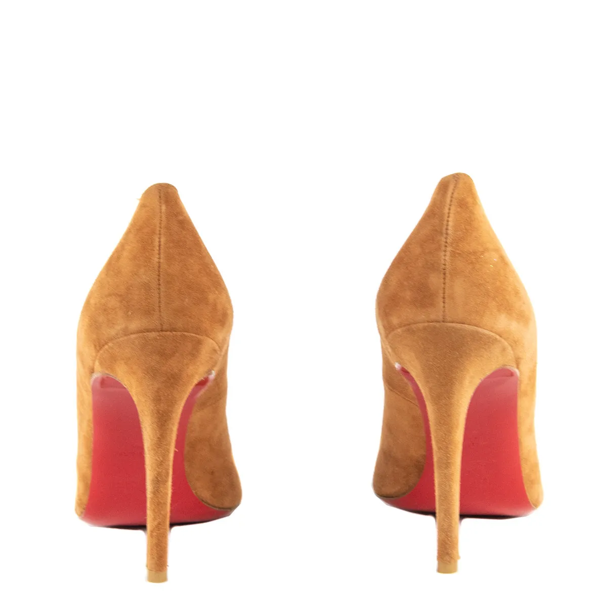 Christian Louboutin Tan Suede Simple 110 Pumps Size US 11.5 | EU 41.5