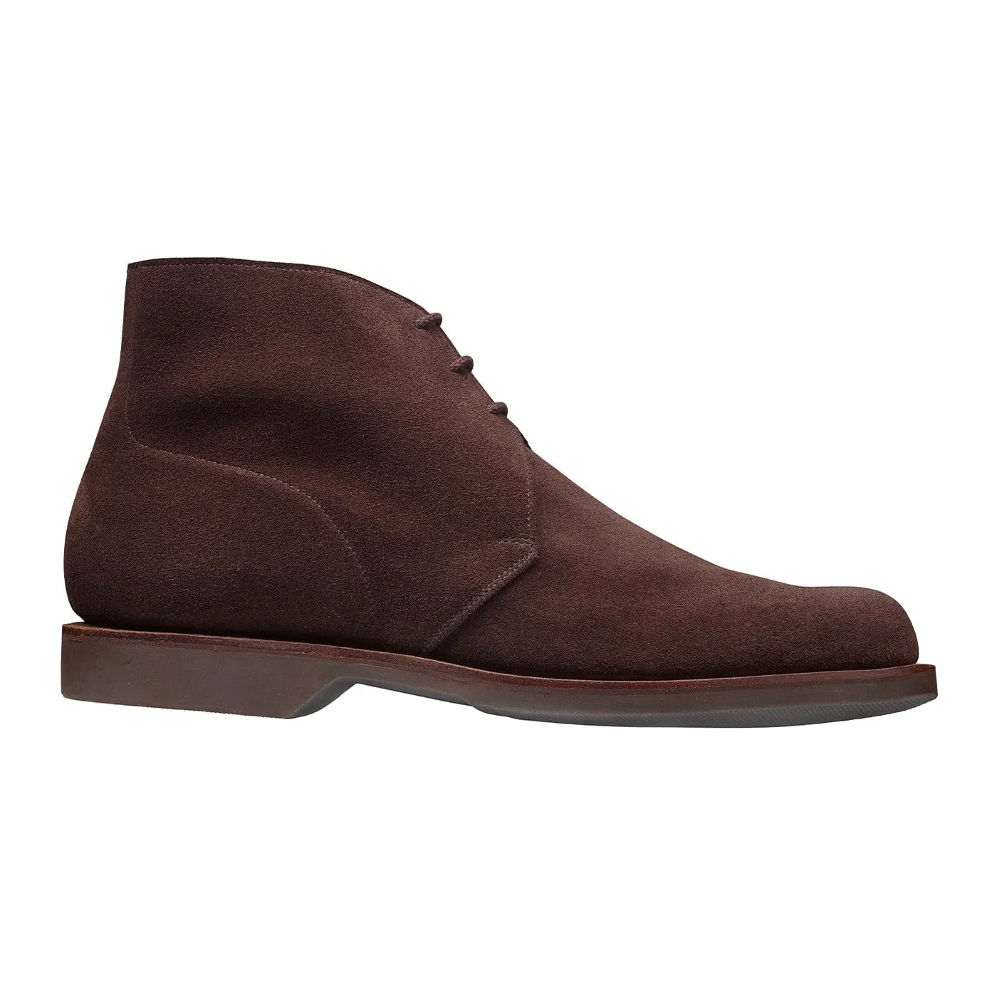 Fashion Fit Chukka 4 Dark Brown Reverse Butt Suede