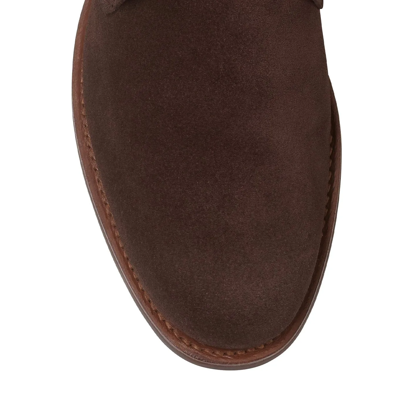 Insulated Night Travel Minimal Color Chukka 4 Dark Brown Reverse Butt Suede