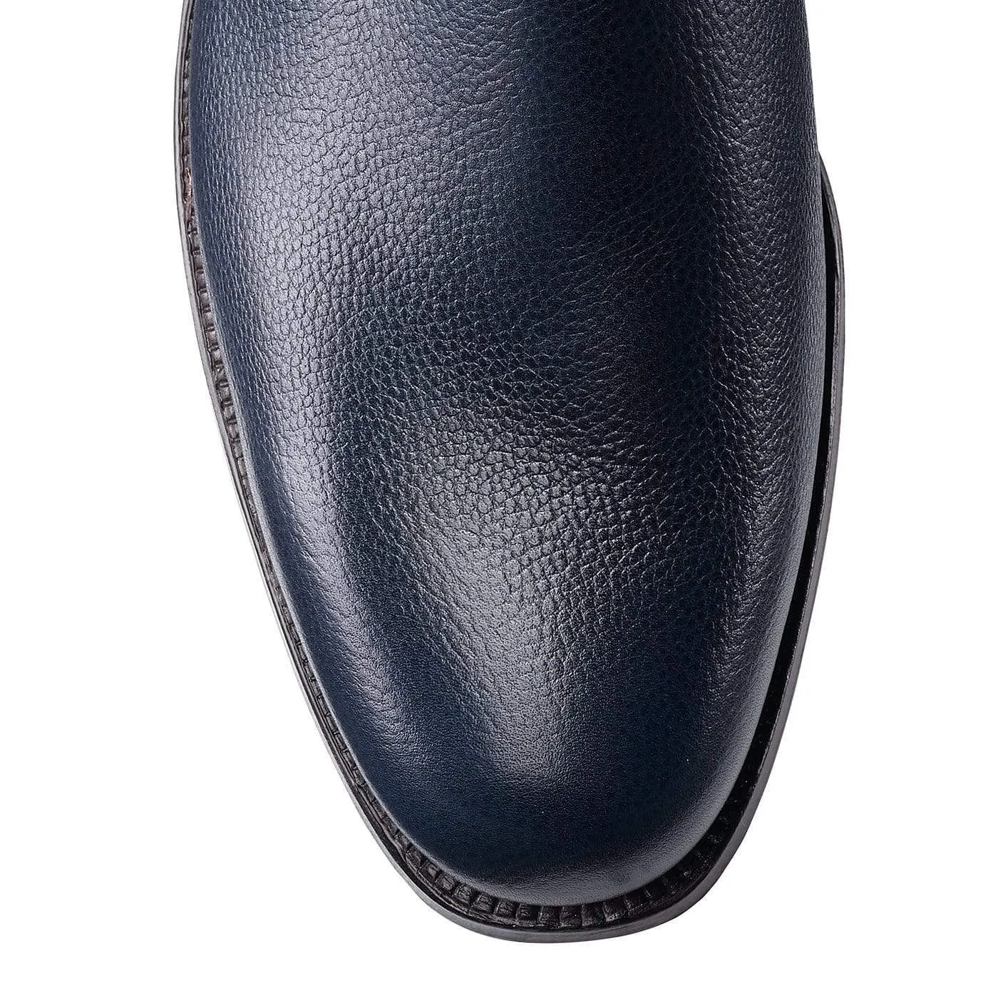 Chukka Navy Pebble Grain Soldier