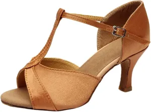 Chunky Block Heel Sandals for Women Open Toe Ankle Strap Comfortable Wedding Party Dress Shoes