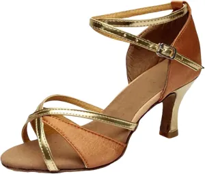 Chunky Block Heel Sandals for Women Open Toe Ankle Strap Comfortable Wedding Party Dress Shoes
