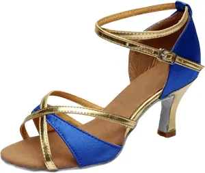 Chunky Block Heel Sandals for Women Open Toe Ankle Strap Comfortable Wedding Party Dress Shoes