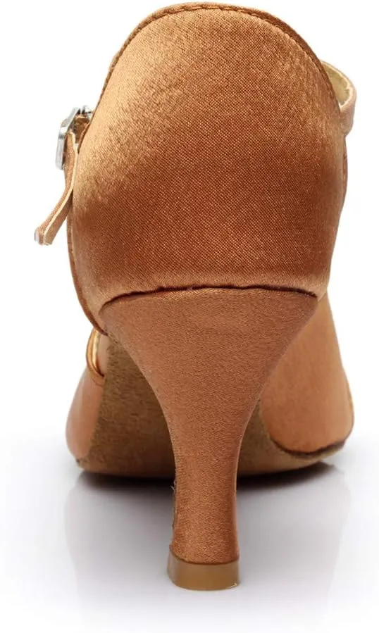 Chunky Block Heel Sandals for Women Open Toe Ankle Strap Comfortable Wedding Party Dress Shoes