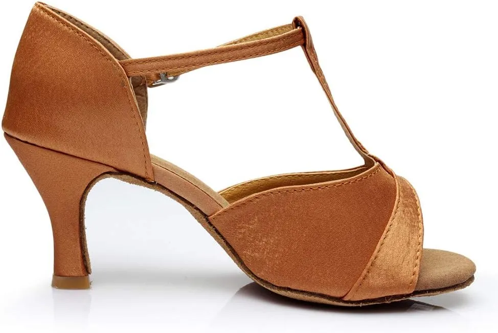 Chunky Block Heel Sandals for Women Open Toe Ankle Strap Comfortable Wedding Party Dress Shoes