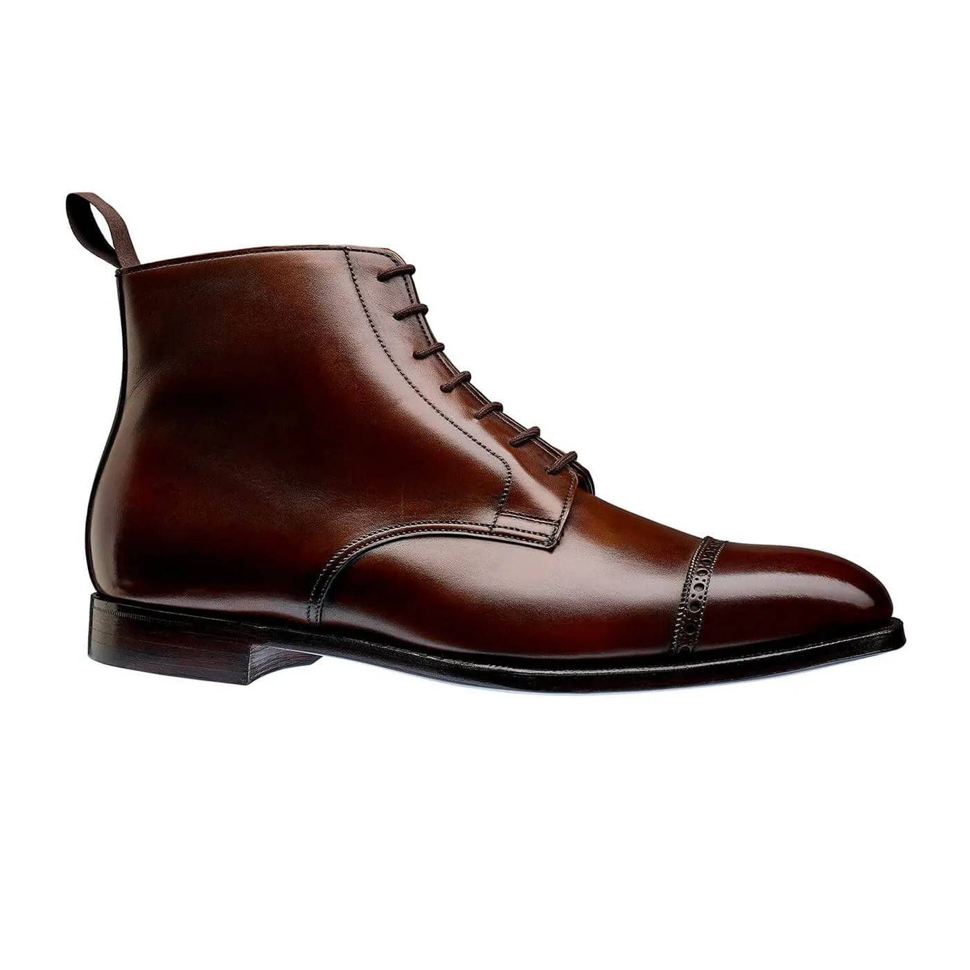 Villiers 2 Beechnut Antique Calf Odor Control Fabric Strong Laces