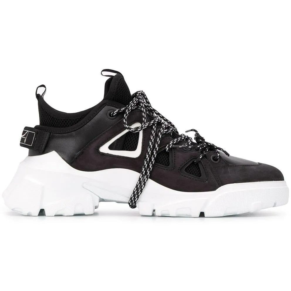 CHUNKY LACE-UP SNEAKERS