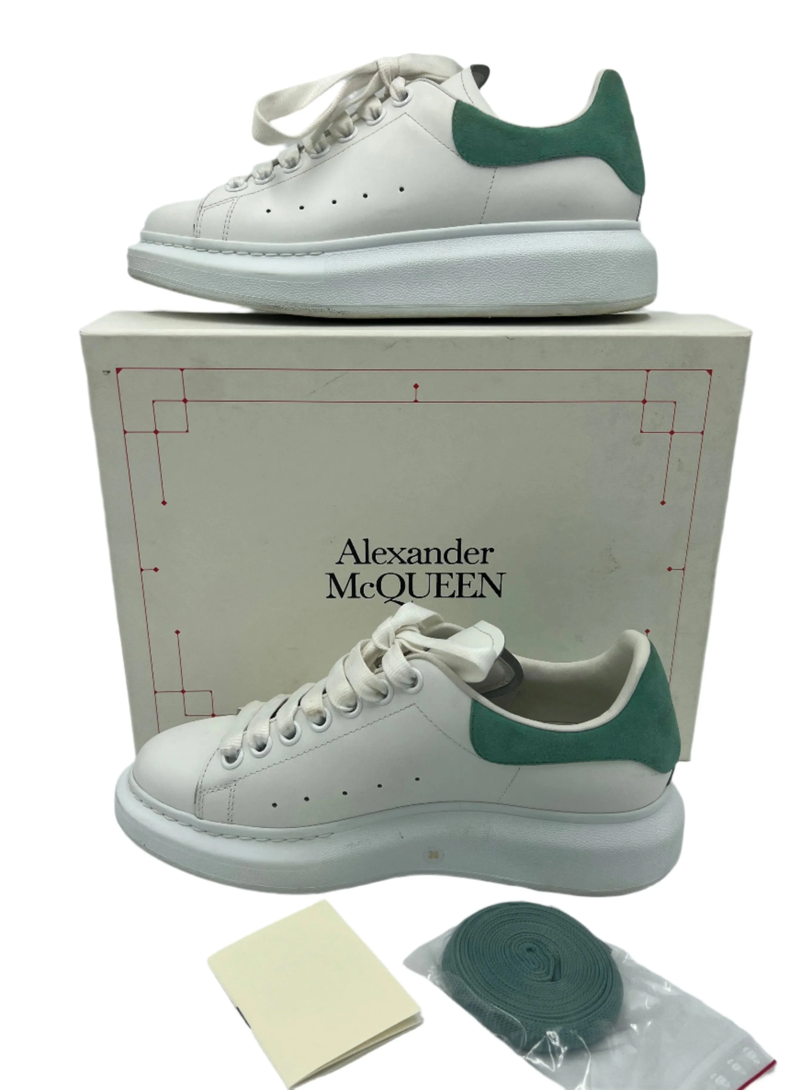 Padded Stable construction Alexander McQueen Designer Oversized Trainers  Size: 9 / 39