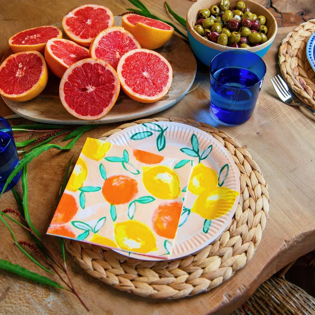 Citrus Choice Fruit Recyclable Paper Napkins